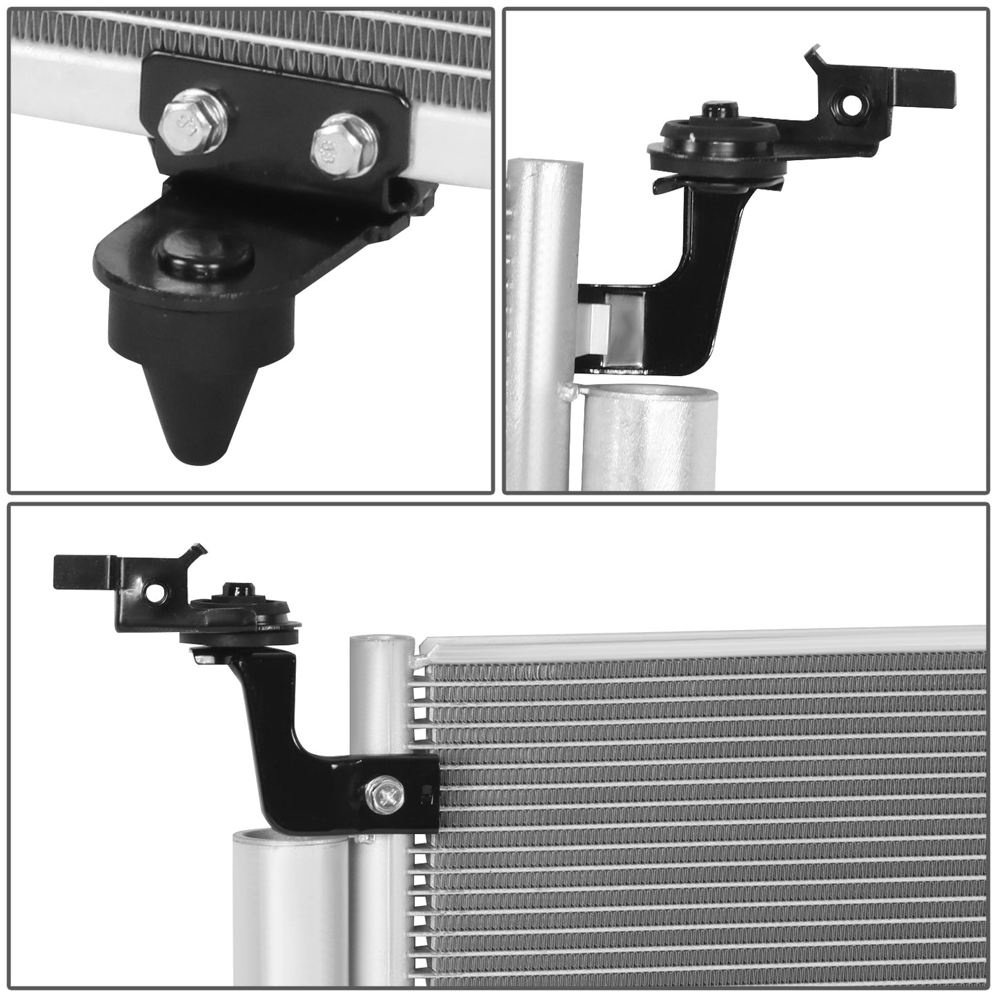 CONDENSADOR SUBARU LEGACY 2010-2014 / SUBARU OUTBACK 2010-2014 - ALUMINUM - SILVER