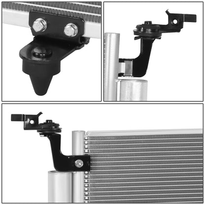 CONDENSADOR SUBARU LEGACY 2010-2014 / SUBARU OUTBACK 2010-2014 - ALUMINUM - SILVER