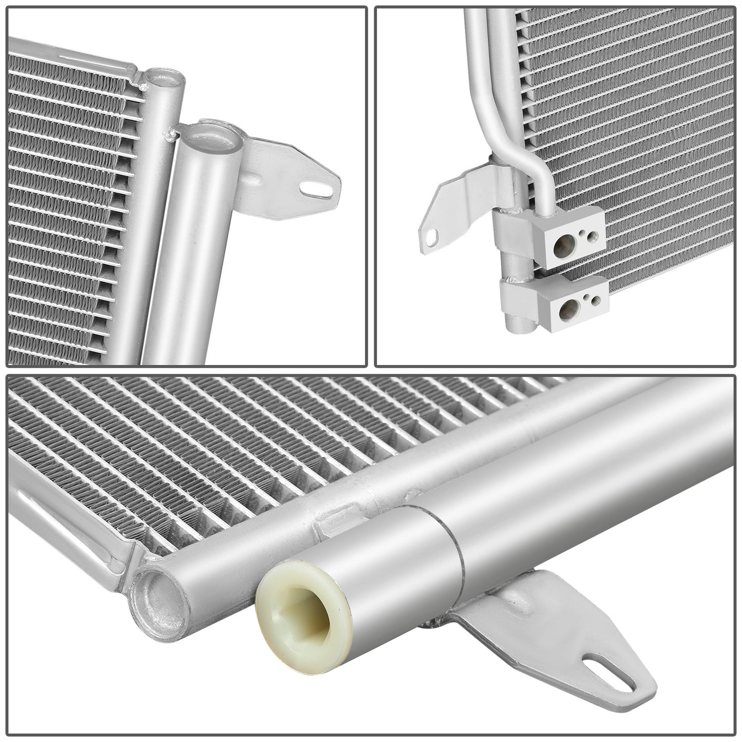 CONDENSADOR VOLKSWAGEN BEETLE 2012-2019 / VOLKSWAGEN JETTA 2009-2016 - ALUMINUM - SILVER