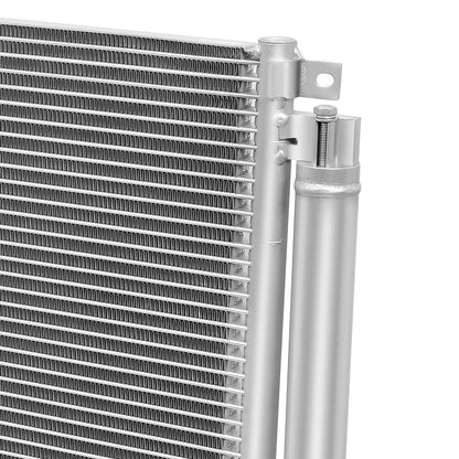 CONDENSADOR 09-16 CHRYSLER 300 / 09-10 DODGE CHALLENGER, CHARGER - FITS 3.6L V6, 5.7L V8, 6.1L V8 ENGINE MODELS & MODELS WITH POWER STEERING COOLER & TRANSMISSION OIL COOLER - ALUMINIUM