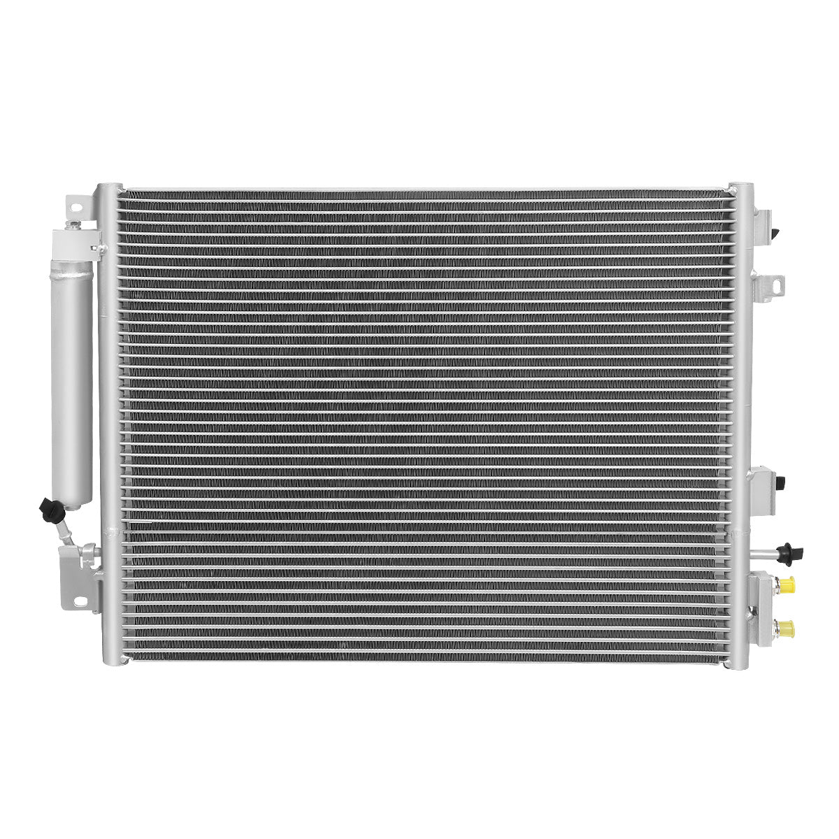 CONDENSADOR 09-16 CHRYSLER 300 / 09-10 DODGE CHALLENGER, CHARGER - FITS 3.6L V6, 5.7L V8, 6.1L V8 ENGINE MODELS & MODELS WITH POWER STEERING COOLER & TRANSMISSION OIL COOLER - ALUMINIUM