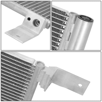 CONDENSADOR FORD F-250 SUPER DUTY 2011-2016 / FORD F-350 SUPER DUTY 2011-2016 / FORD F-450 SUPER DUTY 2011-2016 / FORD F-550 SUPER DUTY 2011-2016 - 6.7L MODEL - ALUMINUM - SILVER