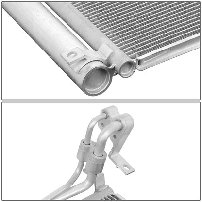 CONDENSADOR HYUNDAI GENESIS COUPE 2010-2012 - FOR 3.8L MODEL - ALUMINUM - SILVER