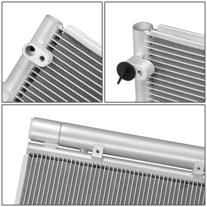 CONDENSADOR SCION FR-S 2013-2016 / SUBARU BRZ 2013-2021 / TOYOTA 86 2017-2021 - ALUMINUM - SILVER