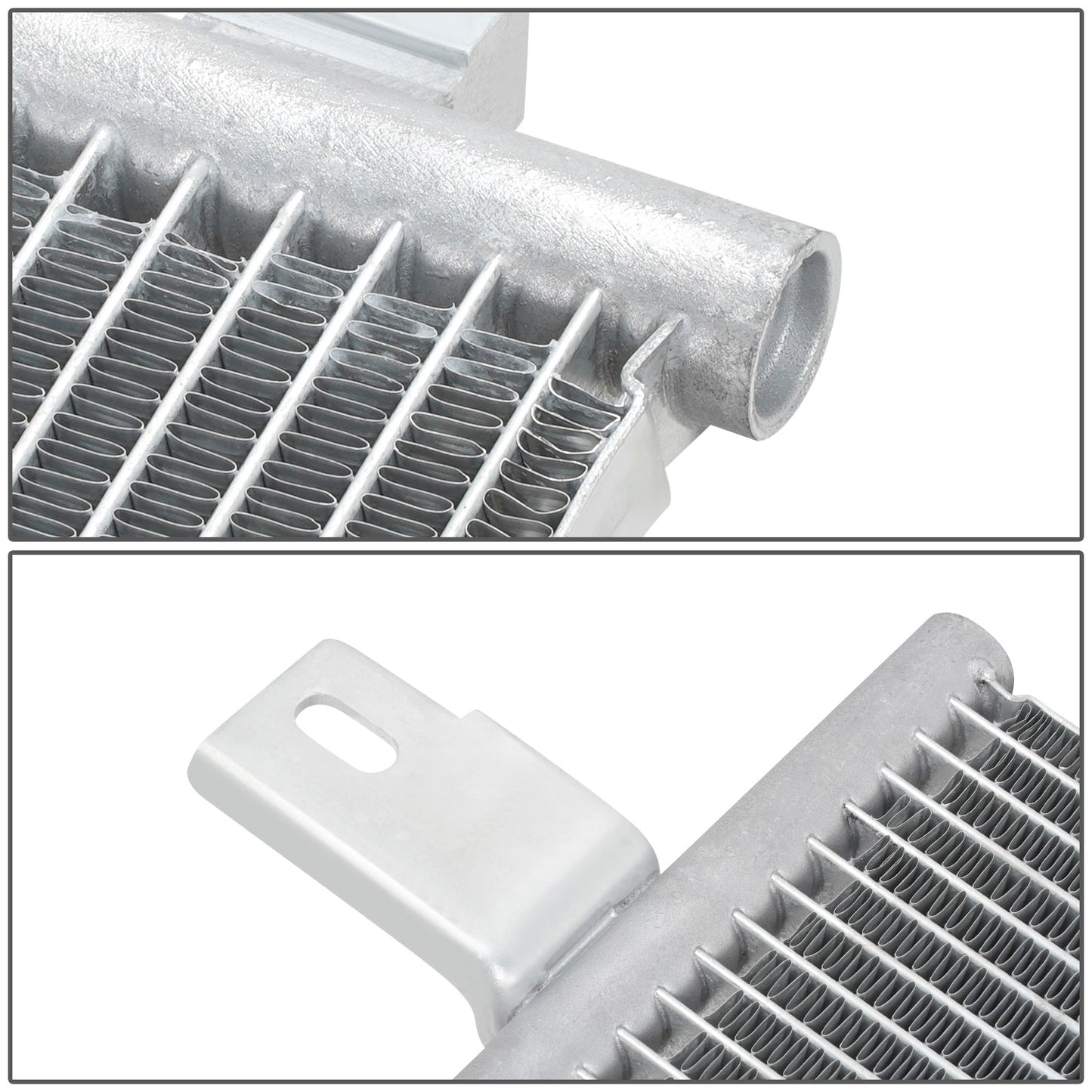 CONDENSADOR INFINITI QX56 2011-2013 / INFINITI QX80 2014-2019 / NISSAN ARMADA 2017-2021 - ALUMINUM - SILVER