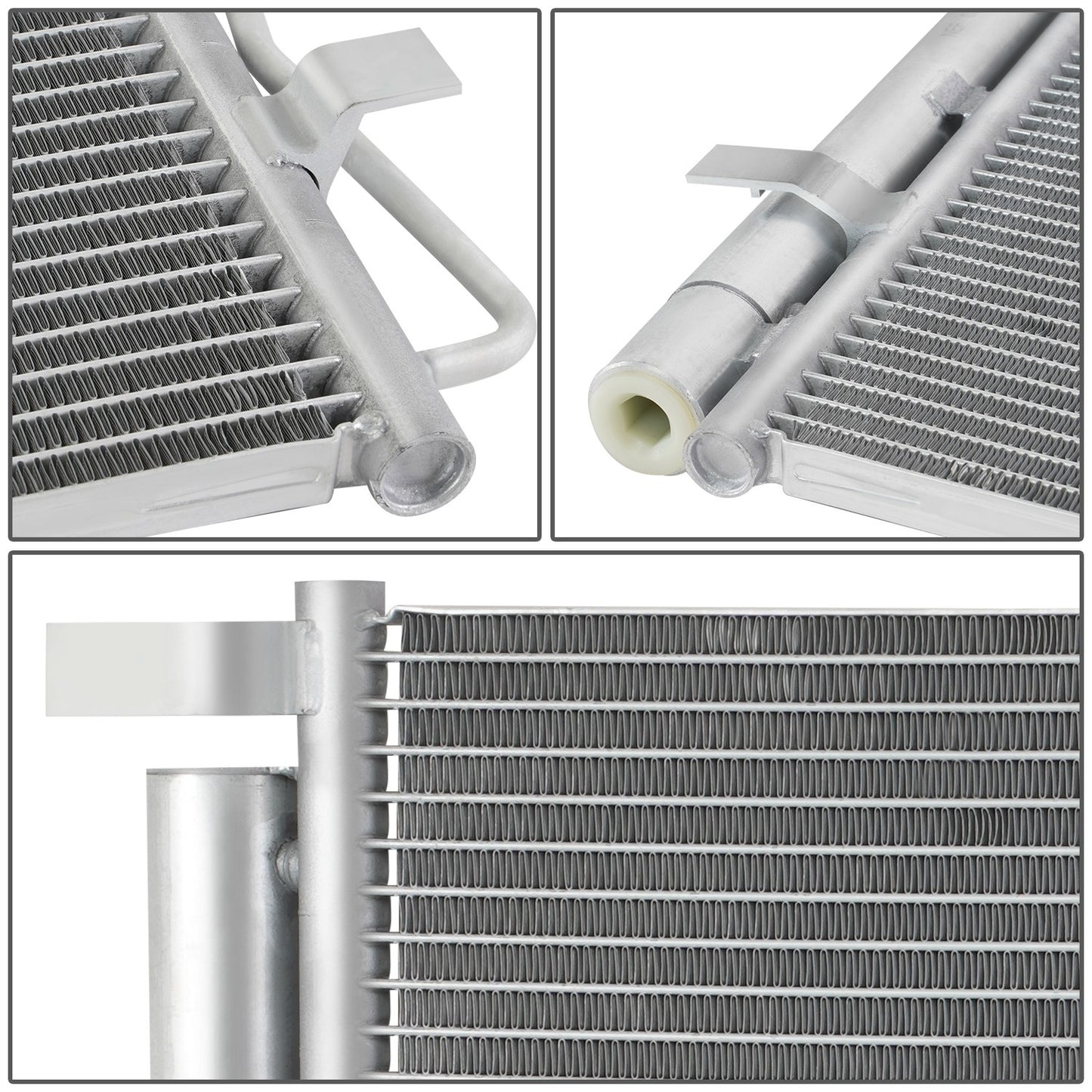 CONDENSADOR HYUNDAI SANTA FE SPORT 2014-2018 - ALUMINUM - SILVER