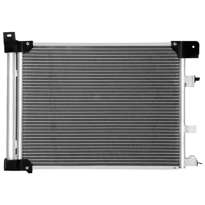 CONDENSADOR NISSAN SENTRA 2013-2019 - ALUMINUM - SILVER