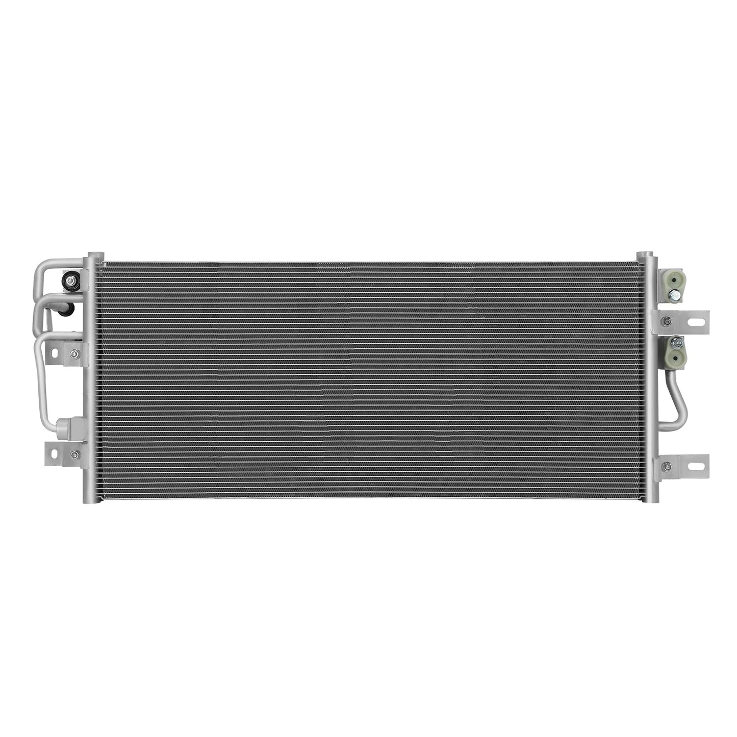 CONDENSADOR FORD EXPLORER 2012-2019 - FOR I4 MODELS - ALUMINUM - SILVER