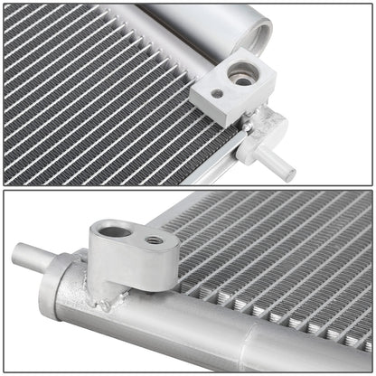 CONDENSADOR HONDA ACCORD 2014-2017 - HYBRID MODEL - ALUMINUM - SILVER