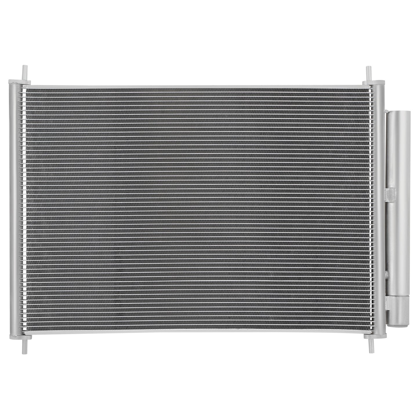 CONDENSADOR HONDA ACCORD 2014-2017 - HYBRID MODEL - ALUMINUM - SILVER