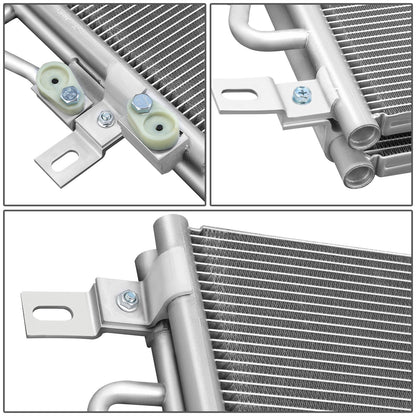 CONDENSADOR FORD EXPLORER 2013-2019 / FORD POLICE INTERCEPTOR UTILITY 2014-2019 - 3.5L ECOBOOST V6 MODEL - ALUMINIUM