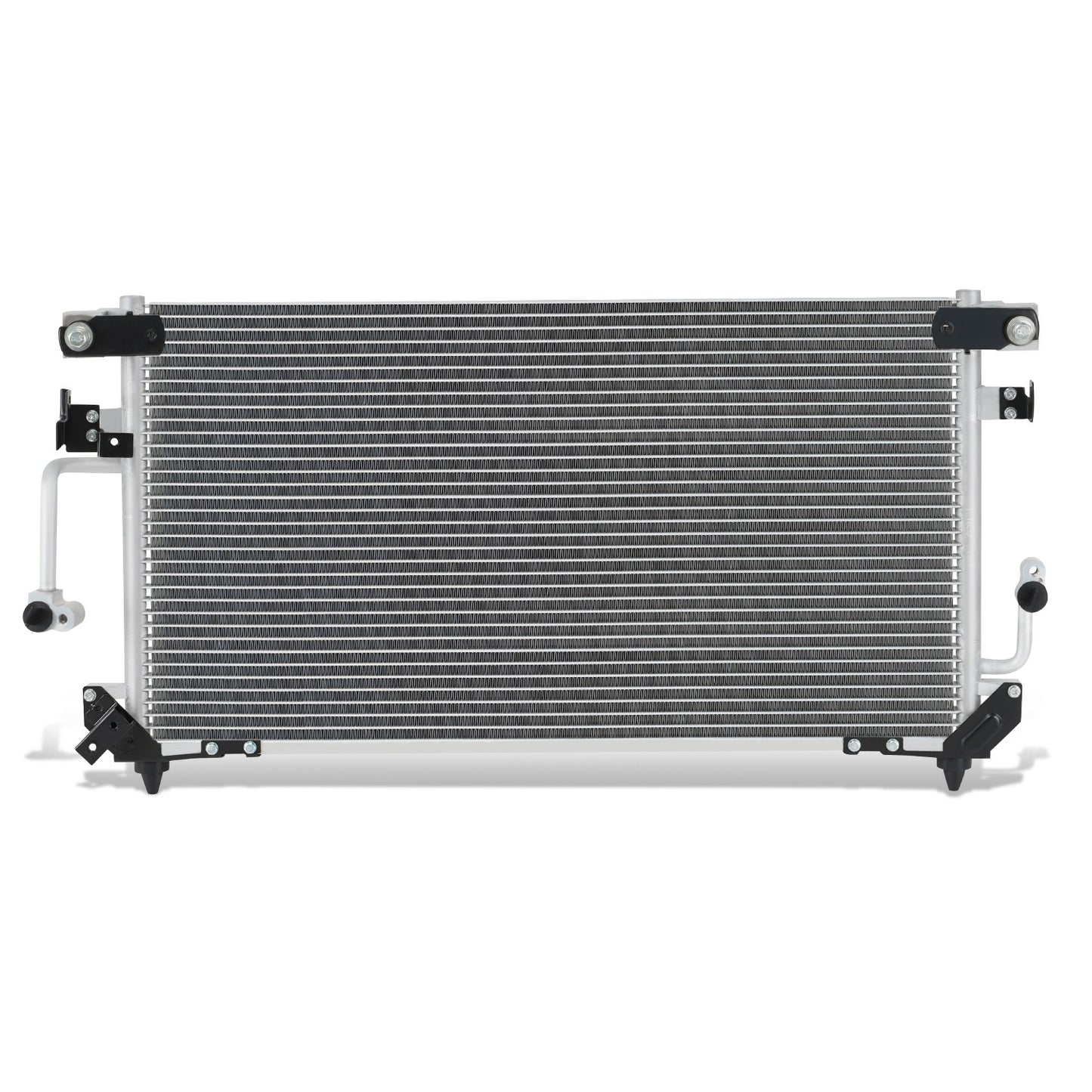 CONDENSADOR LEXUS LX450 1996-1997 - TOYOTA LAND CRUISER 1993-1997 - ALUMINUM - SILVER