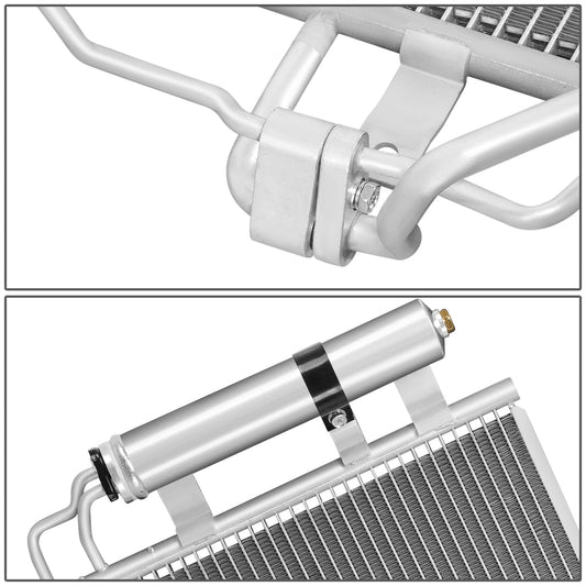 CONDENSADOR NISSAN LEAF 2013-2022 - ALUMINUM - SILVER