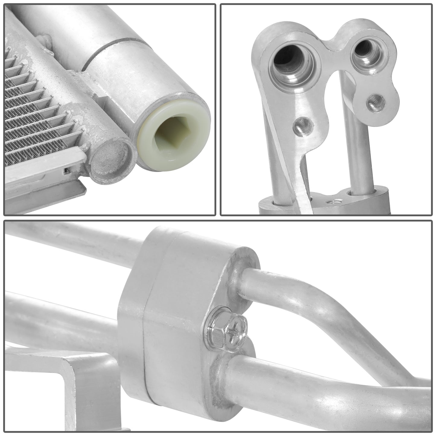 CONDENSADOR HYUNDAI GENESIS COUPE 2013-2016 - FOR 3.8L MODEL - ALUMINIUM