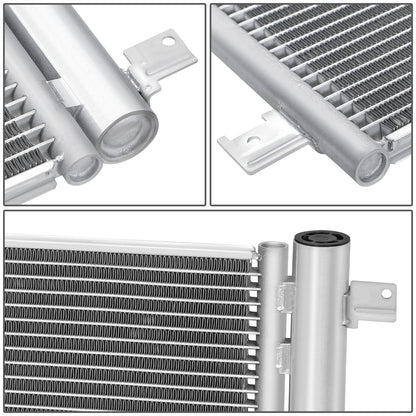 CONDENSADOR CHEVROLET CORVETTE 2014-2019 - ALUMINUM - SILVER