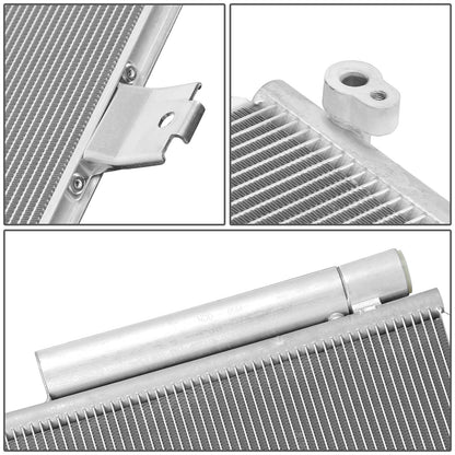 CONDENSADOR HONDA FIT 2015-2020 - ALUMINUM - SILVER