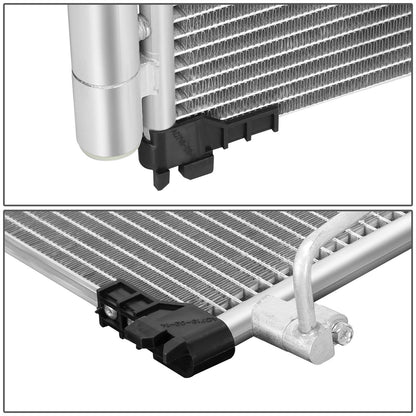 CONDENSADOR HYUNDAI SONATA 2015-2019 - FOR 2.4L MODEL - ALUMINUM - SILVER