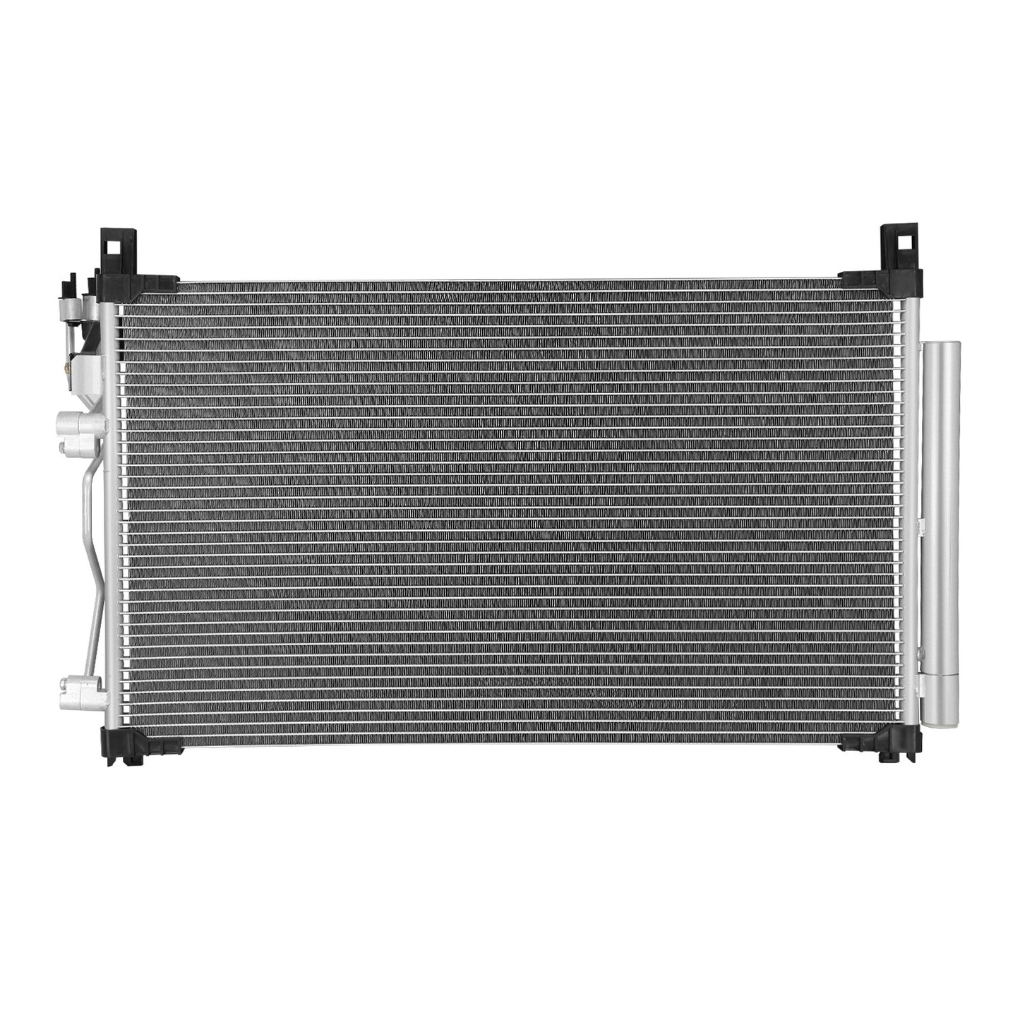 CONDENSADOR HYUNDAI SONATA 2015-2019 - FOR 2.4L MODEL - ALUMINUM - SILVER