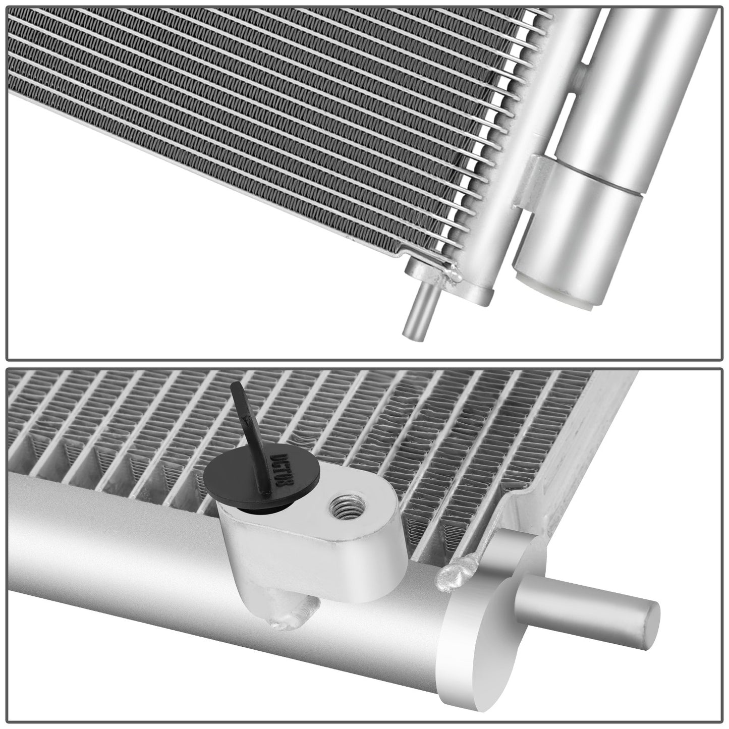 CONDENSADOR ACURA TLX 2015-2020 - ALUMINUM - SILVER