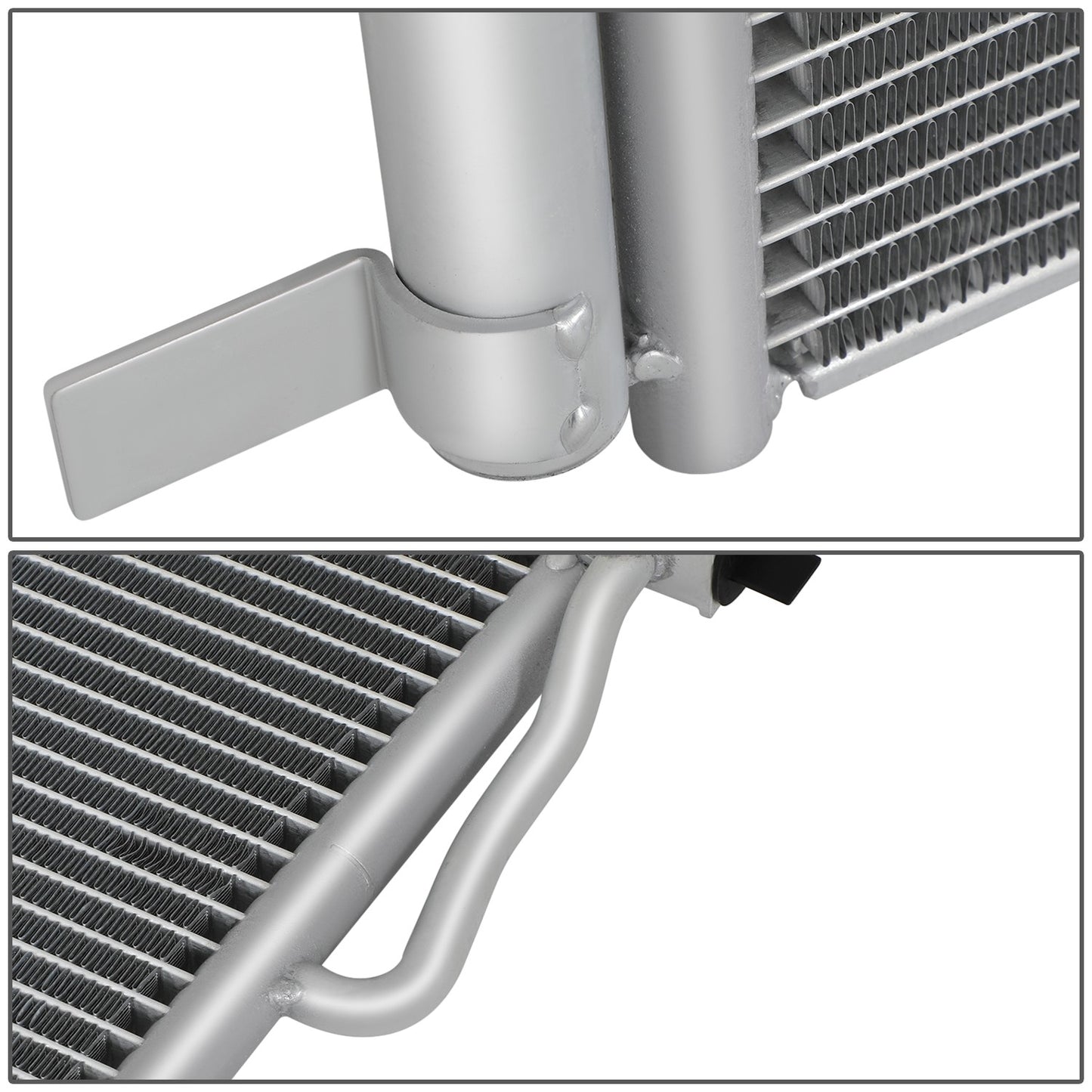 CONDENSADOR VOLKSWAGEN ARTEON 19-24 - VOLKSWAGEN GOLF 15 - VOLKSWAGEN GTI 15 - VOLKSWAGEN JETTA 19-24 - VOLKSWAGEN TAOS 22-24 - VOLKSWAGEN TIGUAN 18-24 - ALUMINUM