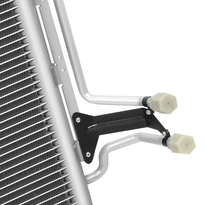 CONDENSADOR 95-05 CHEVROLET BLAZER / 94-04 CHEVROLET S10 PICKUP / 95-05 GMC JIMMY / 94-04 GMC SONOMA / 96-00 ISUZU HOMBRE / 96-01 OLDSMOBILE BRAVADA - FITS 2.2L, 4.3L ENGINE MODELS - ALUMINIUM