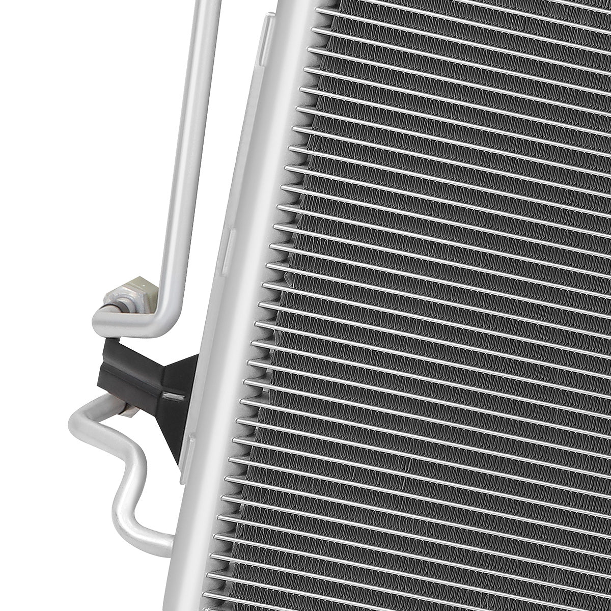 CONDENSADOR 95-05 CHEVROLET BLAZER / 94-04 CHEVROLET S10 PICKUP / 95-05 GMC JIMMY / 94-04 GMC SONOMA / 96-00 ISUZU HOMBRE / 96-01 OLDSMOBILE BRAVADA - FITS 2.2L, 4.3L ENGINE MODELS - ALUMINIUM