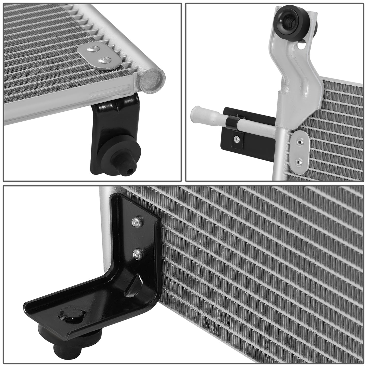 CONDENSADOR DODGE RAM 1500 PICKUP 1994-1997 / DODGE RAM 2500 PICKUP 1994-1997 / DODGE RAM 3500 PICKUP 1994-1997 - ALUMINIUM