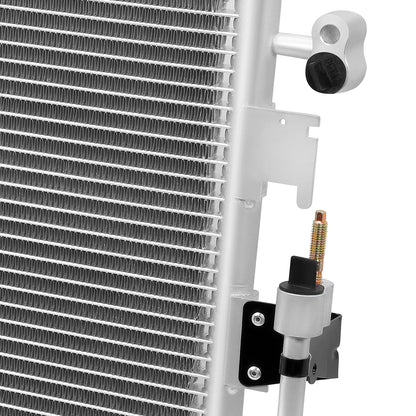 CONDENSADOR 95-05 CHEVROLET CAVALIER / 95-05 PONTIAC SUNFIRE - FITS 2.2L 2.3L 2.4L ENGINE MODELS - ALUMINIUM