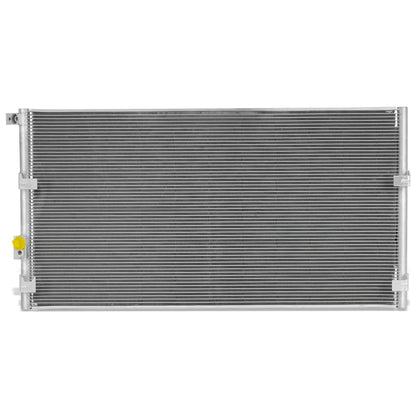 CONDENSADOR FORD MUSTANG 2015-2023 - FOR 2.3L MODEL - ALUMINUM - SILVER