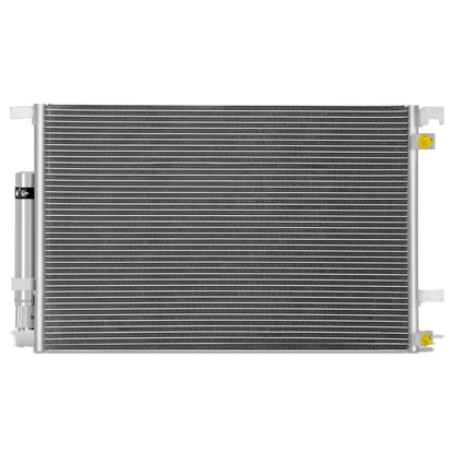 CONDENSADOR FORD MUSTANG 2015-2023 - FOR 3.7L 5.0L MODELS - ALUMINUM - SILVER