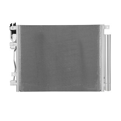 CONDENSADOR HYUNDAI SONATA 2015-2019 - FOR TURBO MODELS - ALUMINUM - SILVER