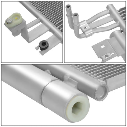 CONDENSADOR FORD POLICE INTERCEPTOR UTILITY 2013-2019 / FORD EXPLORER 2016-2019 - FITS 3.5L 3.7L MODELS - ALUMINIUM