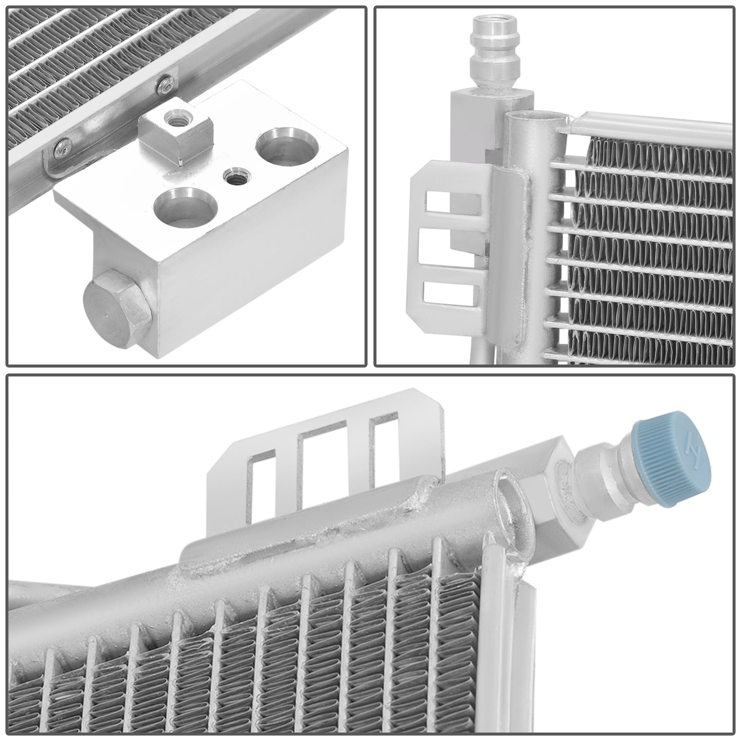 CONDENSADOR MERCEDES-BENZ SLK300 2009-2011 / MERCEDES-BENZ SLK350 2009-2011 - ALUMINIUM