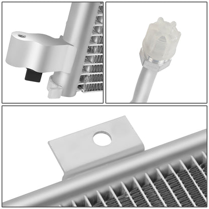 CONDENSADOR CHEVROLET CORVETTE 1997-2004 - ALUMINUM - SILVER