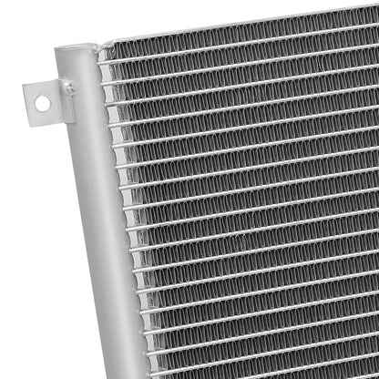 CONDENSADOR 99-03 JEEP GRAND CHEROKEE - FITS 4.0L L6 & 4.7L V8 ENGINE MODELS - ALUMINIUM