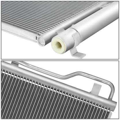 CONDENSADOR HYUNDAI TUCSON 2016-2018 - FOR 2.0L MODEL - ALUMINUM - SILVER