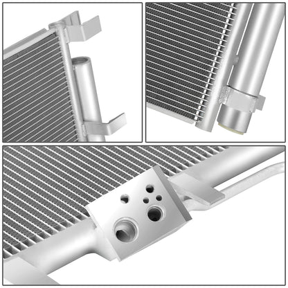 CONDENSADOR HYUNDAI TUCSON 2016-2018 - FOR 2.0L MODEL - ALUMINUM - SILVER