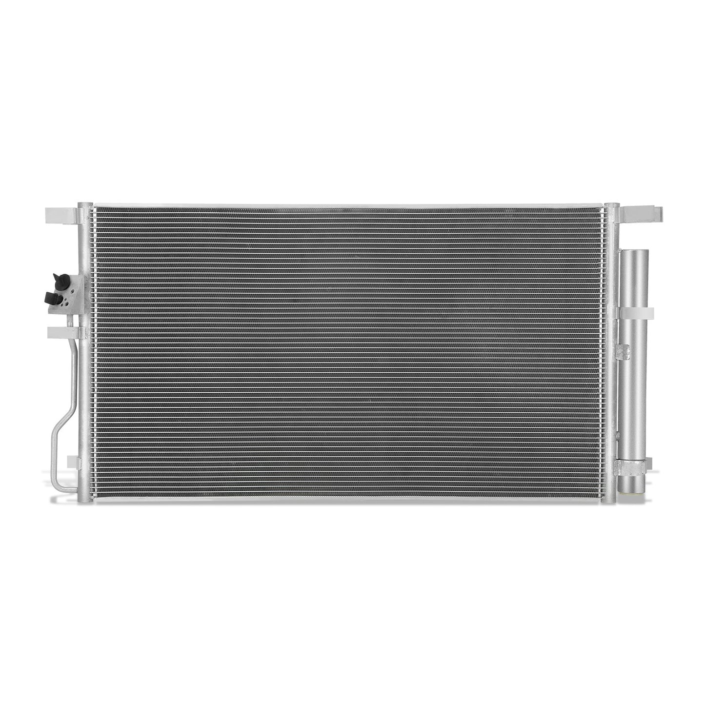 CONDENSADOR HYUNDAI TUCSON 2016-2018 - FOR 2.0L MODEL - ALUMINUM - SILVER