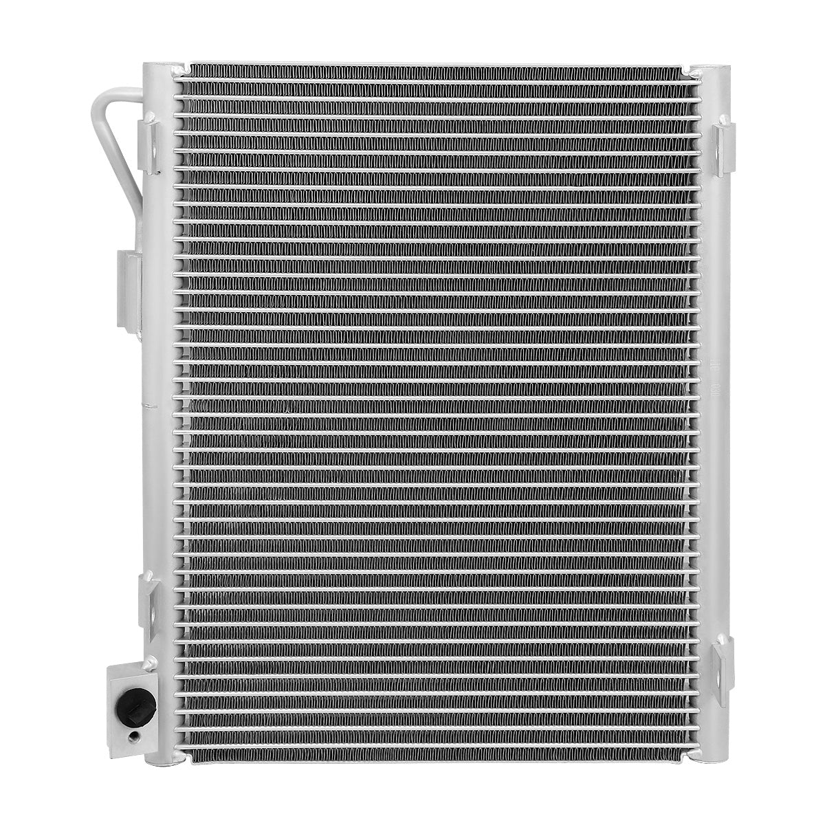 CONDENSADOR 02-08 DODGE RAM 1500, 2500, 3500 PICKUP - WITH 3.7L V6 & 4.7L 5.7L 5.9L V8 ENGINE MODELS - ALUMINIUM