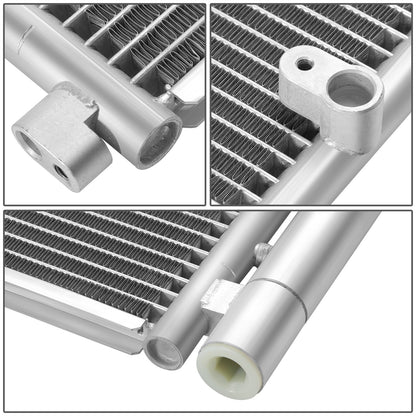 CONDENSADOR HONDA CIVIC 2017-2021 - TYPE-R - ALUMINUM - SILVER