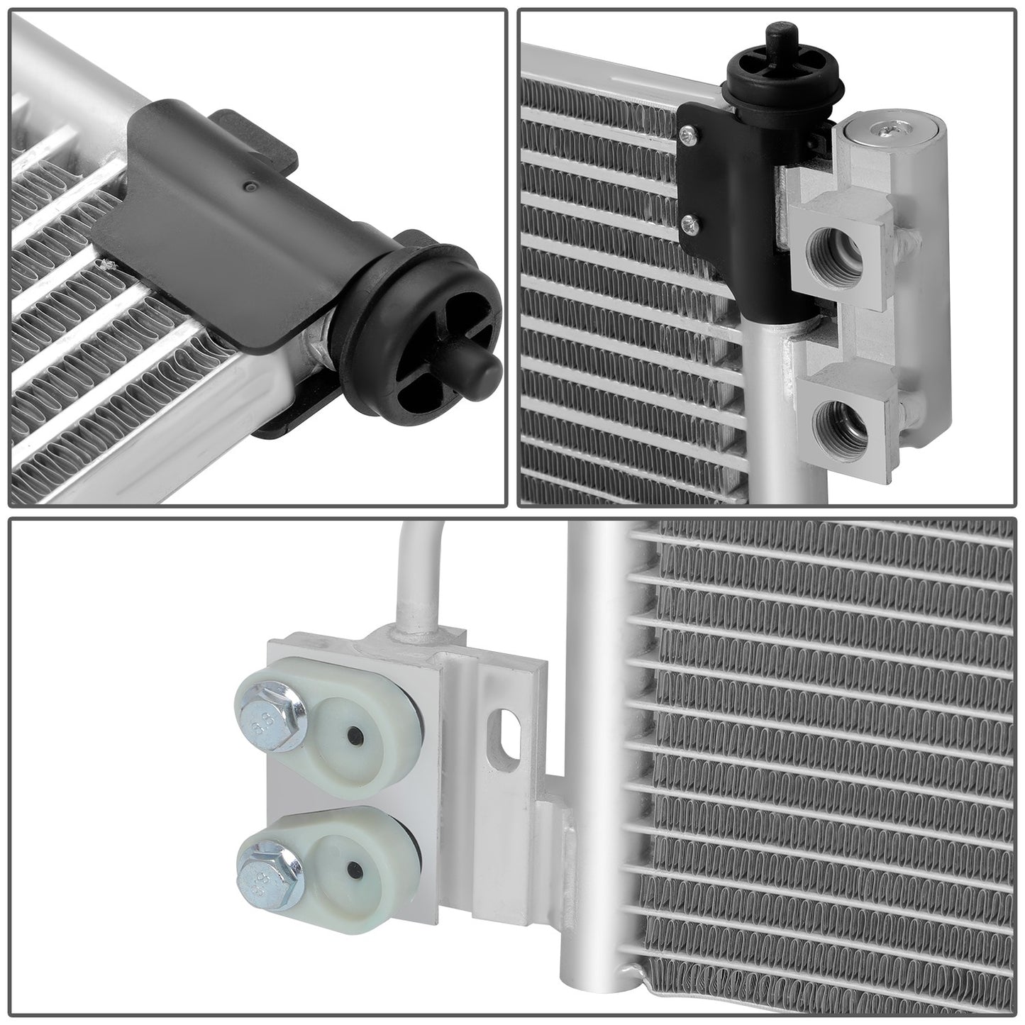 CONDENSADOR FORD CROWN VICTORIA 2006-2011 / LINCOLN TOWN CAR 2006-2011 / MERCURY GRAND MARQUIS 2006-2011 - ALUMINIUM