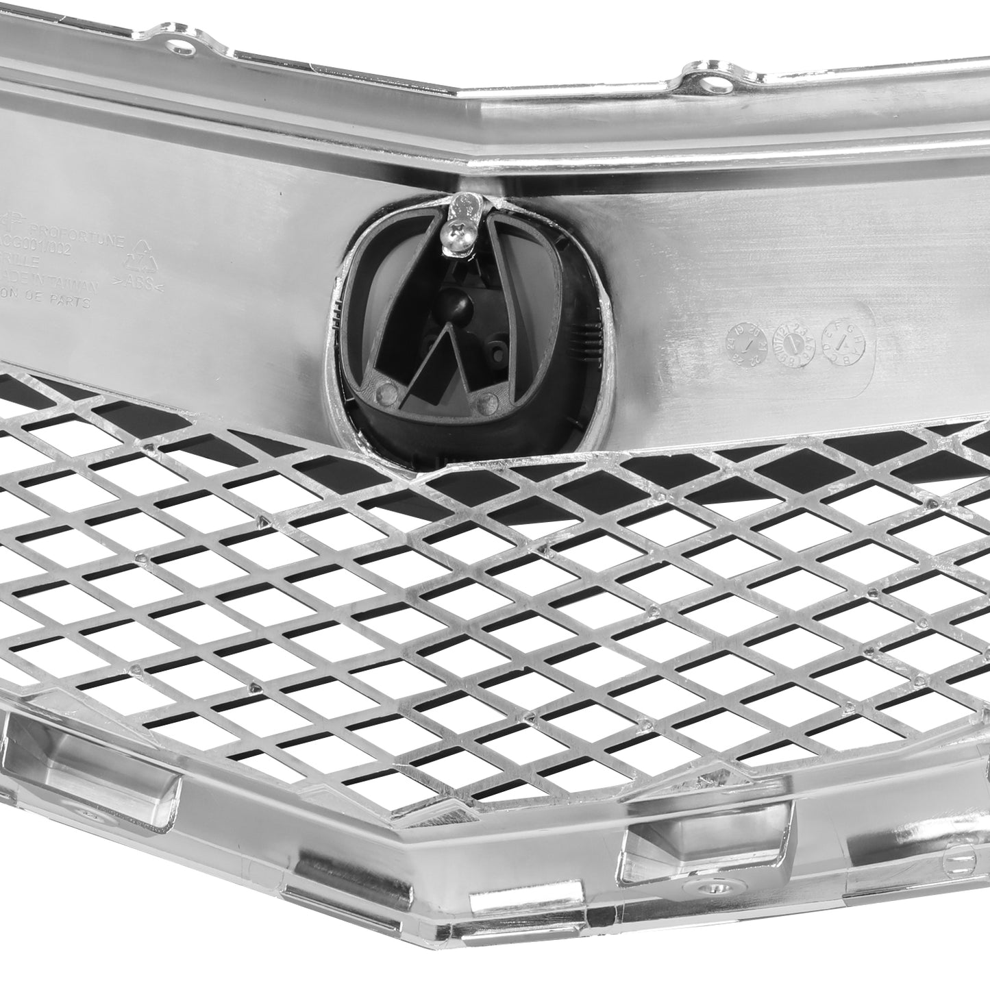 PARRILLA GRILLE - HD MDX 07-13/ GRILLE ASS'Y 10-13/ SATIN NICKE/ (BASE/TECHNOLOGY)//PARTS.NO,AC1200118//OEM NO,75100STXA02