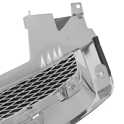 PARRILLA GRILLE - HD MDX 07-13/ GRILLE ASS'Y 10-13/ SATIN NICKE/ (BASE/TECHNOLOGY)//PARTS.NO,AC1200118//OEM NO,75100STXA02