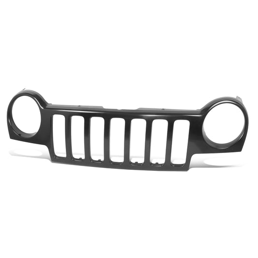 PARRILLA GRILLE - JP LIBRTY '02-'07/ GRILLE ASS'Y 02-04/ OUTER  FRAME/ W/PRIMED BLACK/ W/O INSERT//PARTS.NO,CH1200232//OEM NO,55156608AA