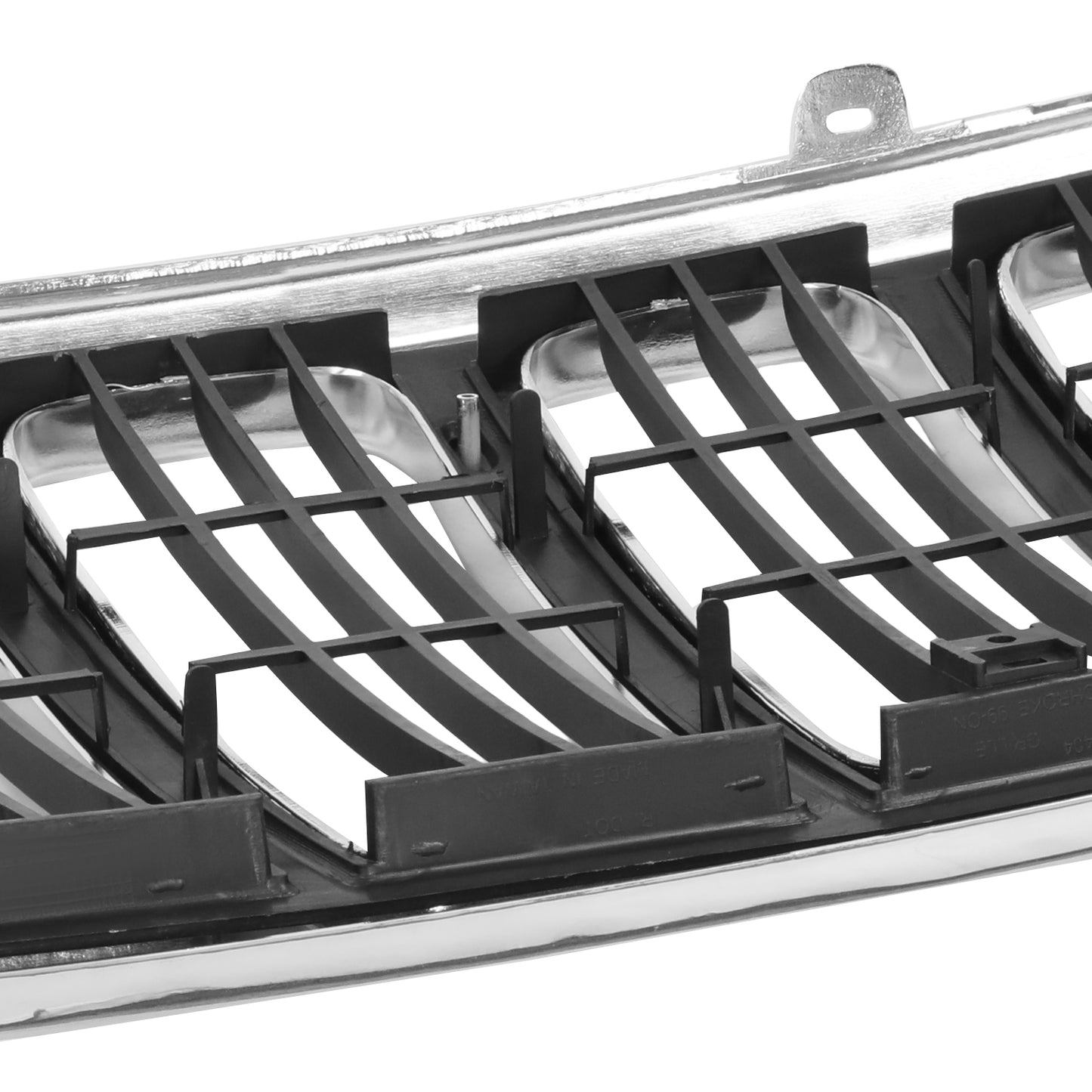 PARRILLA GRILLE - JP GRAND CHRKEE '99-'04/ GRILLE ASS'Y 99-03/ (INNER +OUTER)/ CHROME/BLACK/ (LAREDO) (PERFORMANCE)//PARTS.NO,CH1200234//OEM NO,55155921AC-PFM