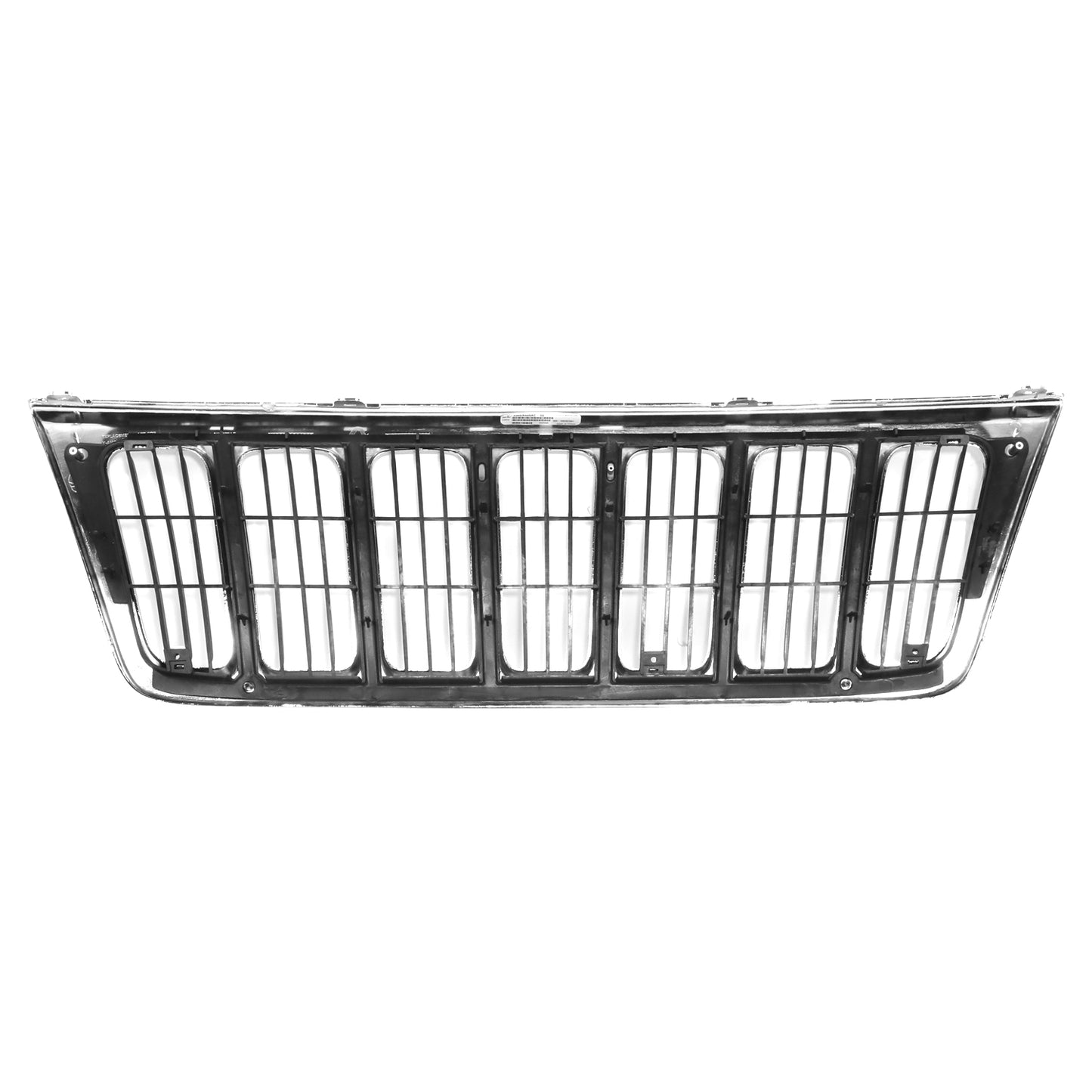 PARRILLA GRILLE - JP GRAND CHRKEE '99-'04/ GRILLE ASS'Y 99-03/ (INNER +OUTER)/ CHROME/BLACK/ (LAREDO) (PERFORMANCE)//PARTS.NO,CH1200234//OEM NO,55155921AC-PFM