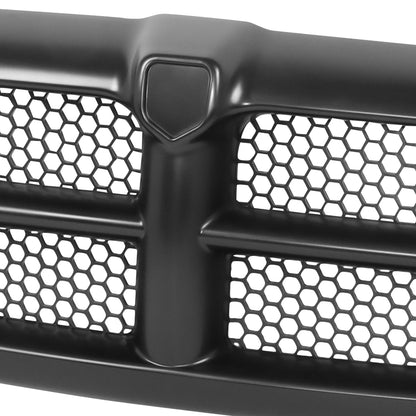 PARRILLA GRILLE - DG RAM '94-'01/ GRILLE ASS'Y 00-01/ BLACK W/BLACK FRAME/ (SPORT MODEL)//PARTS.NO,CH1200245//OEM NO,QR33DX8AE