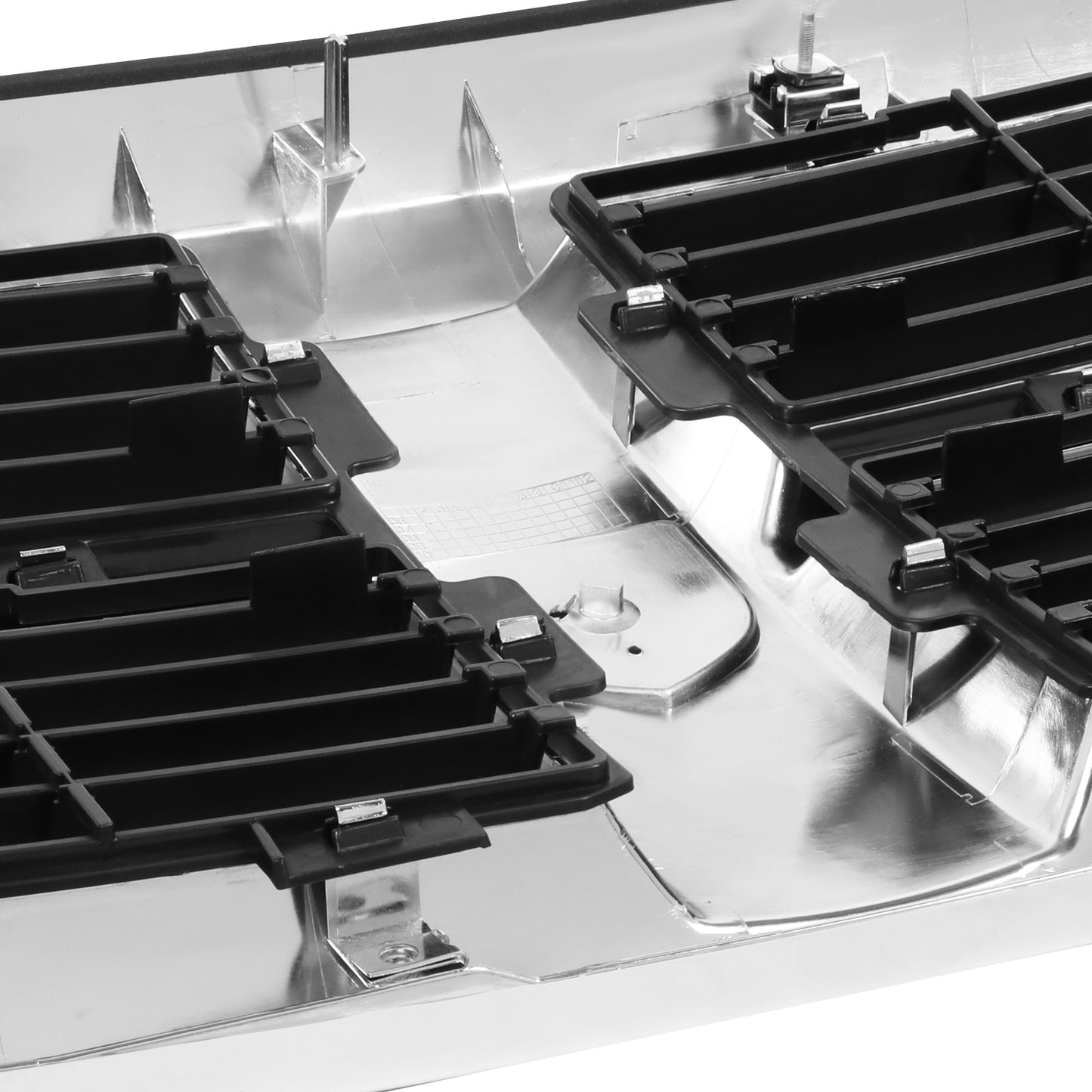 PARRILLA GRILLE - DG RAM '06-'08/ GRILLE ASS'Y/ BLACK W/CHROME FRAME/ (R1500 MEGA CAB)//PARTS.NO,CH1200282//OEM NO,55077767AE