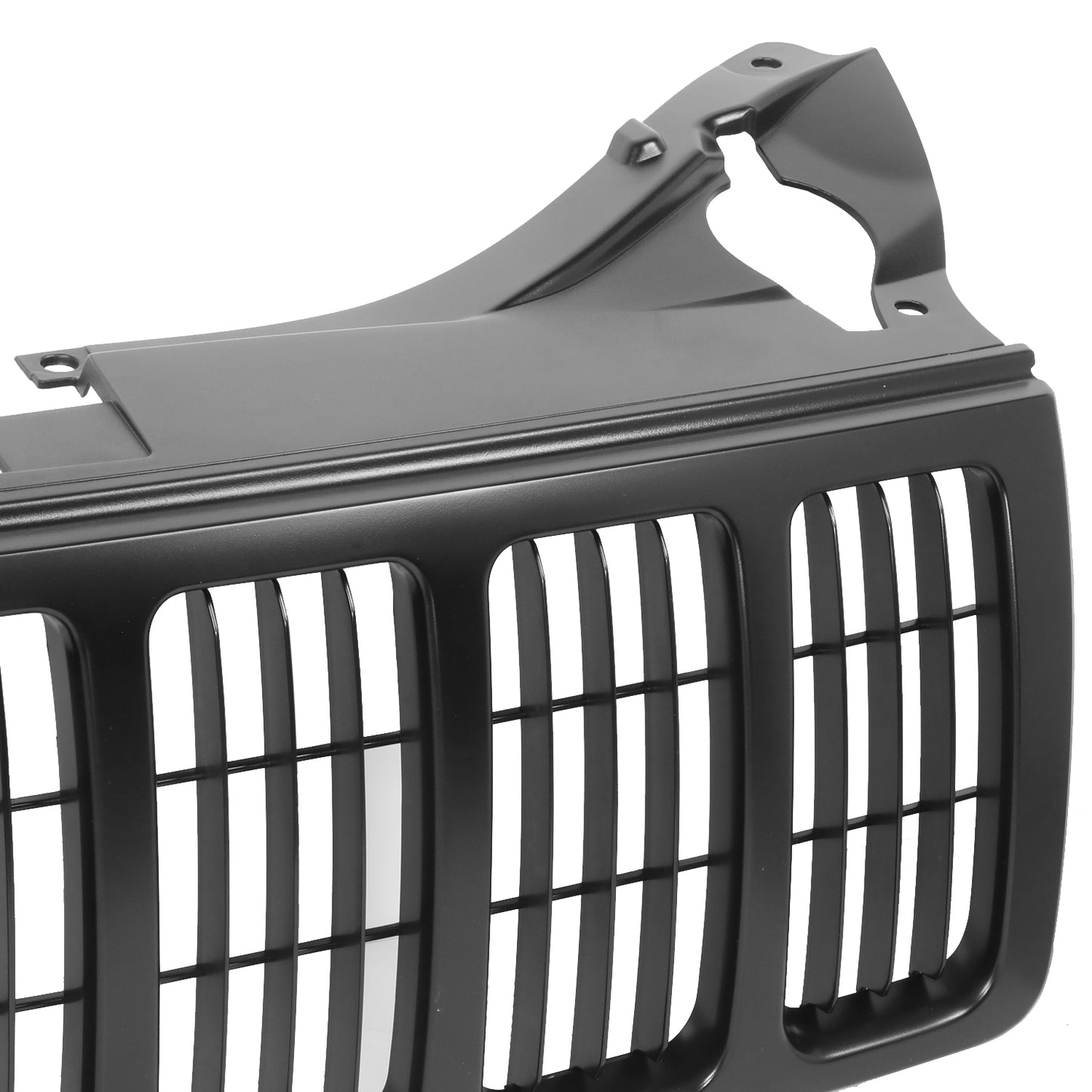 PARRILLA GRILLE - JP GRAND CHRKEE '05-'10/ GRILLE ASS'Y 05-07/ BLK W/BLK FRAME/ (2PC STYLE)//PARTS.NO,CH1200283//OEM NO,5JF941XRAE