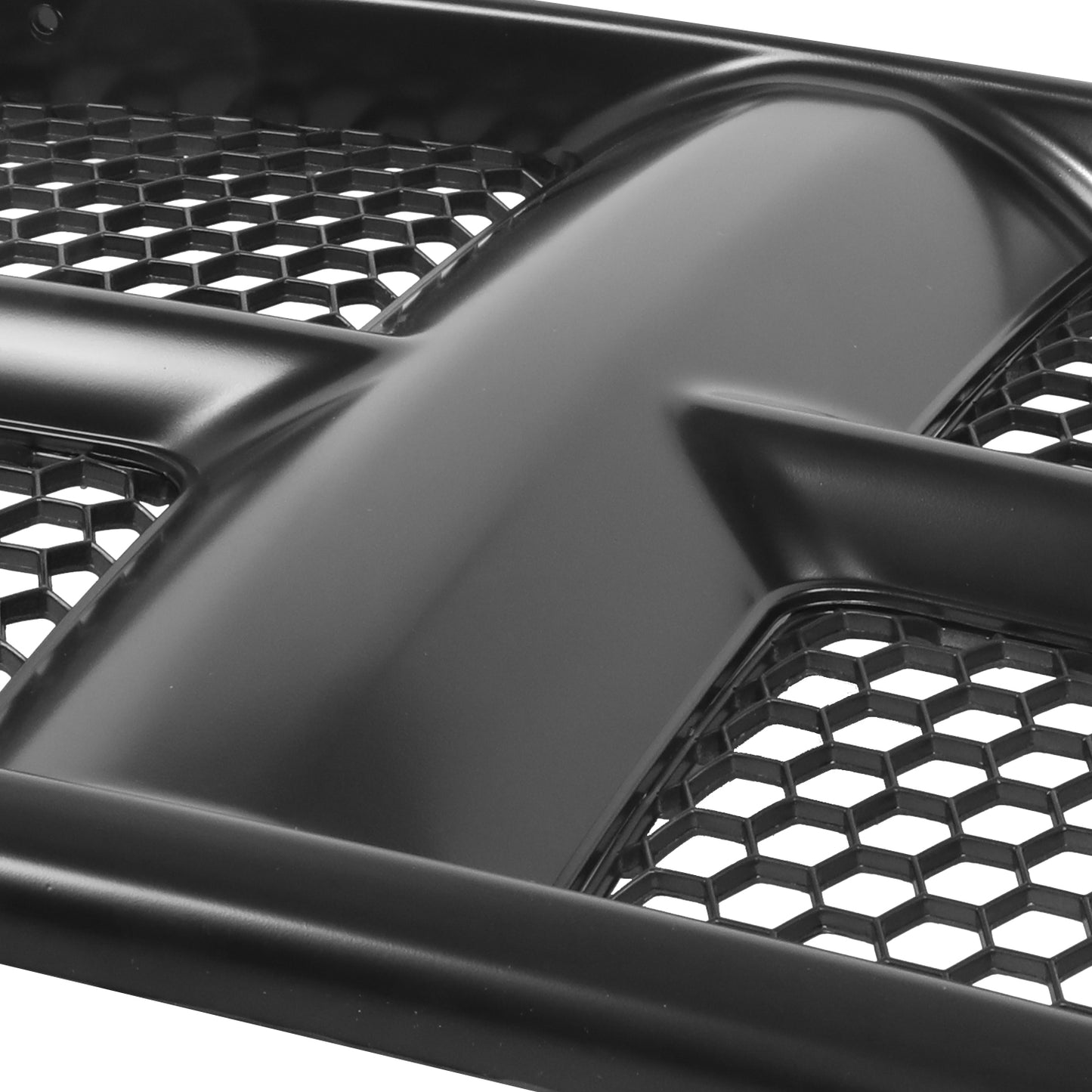 PARRILLA GRILLE - DG RAM '02-'05/ GRILLE ASS'Y 05-05/ BLACK HONEY COBM MESH/ W/BLACK FRAME/ (R1500 MEGA/R2500/R3500)/(NEW STYLE)//PARTS.NO,CH1200287//OEM NO,5FJ051SPAB